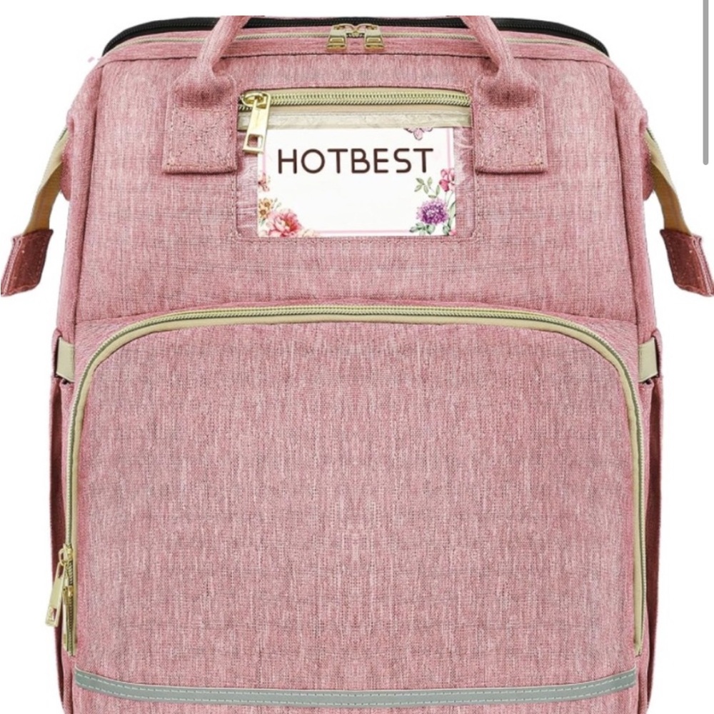 Hotbest Pink Baby Bag Multi purpose